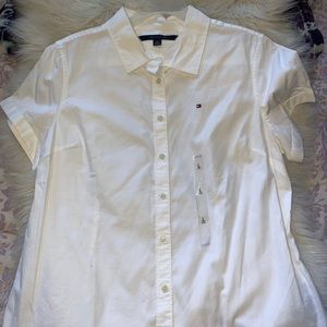 Women Tommy Hilfiger button top